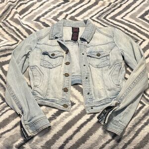 Material Girl Light Wash Denim Jacket